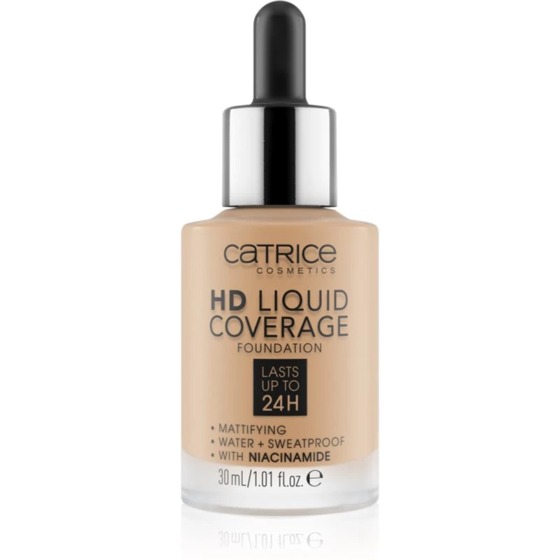 Catrice HD Liquid Coverage make-up odstín 032 - Nude Beige 30 ml