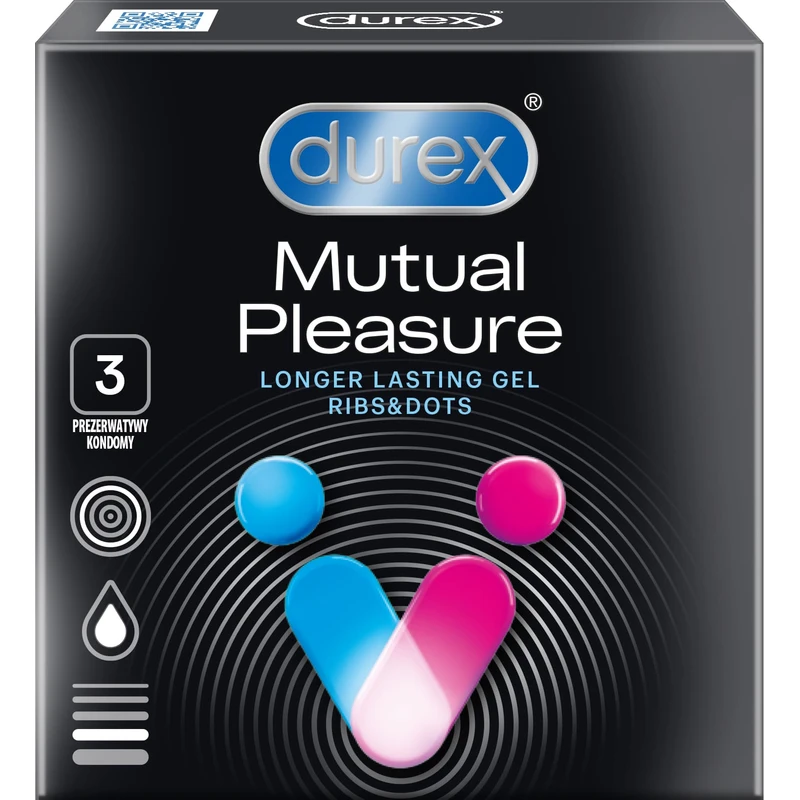 Durex Kondomy Mutual Pleasure 3 ks