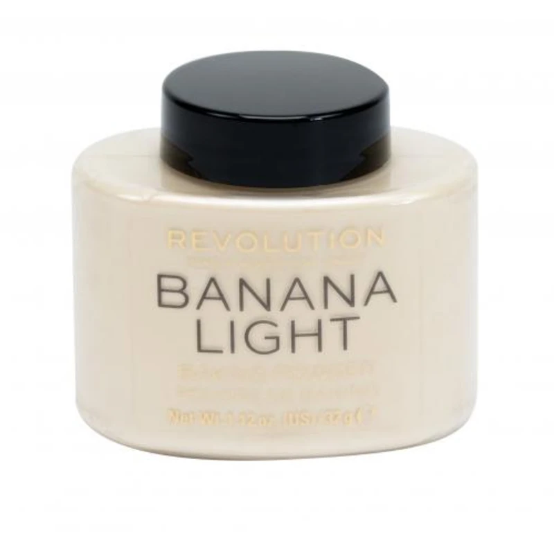 Revolution Transparentní pudr (Loose Baking Powder Banana Light) 32 g