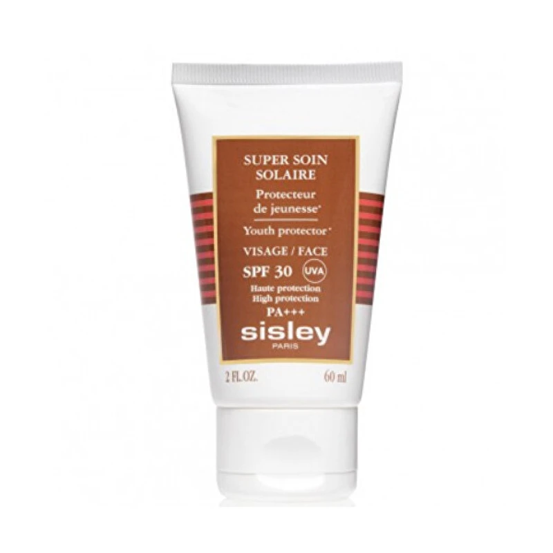 Sisley Voděodolný opalovací krém na obličej SPF 30 Sun (Super Soin Solaire) 60 ml