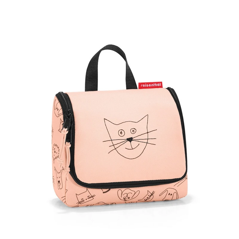 Reisenthel Toiletbag S Kids Cats and dogs rose