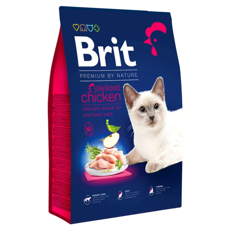 Brit Premium by Nature Cat Sterilized Chicken 1,5kg