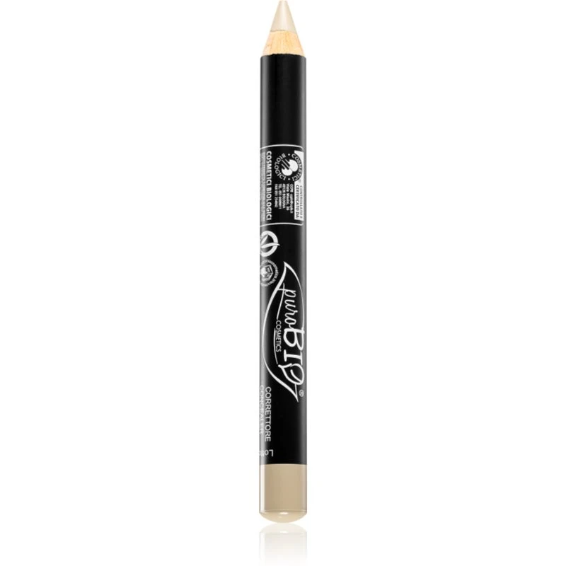 puroBIO Cosmetics Concealer pencil hydratační korektor v tužce odstín 19 Greenish Green 2,3 g