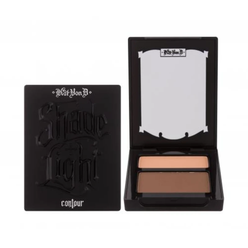 KVD Vegan Beauty Shade + Light Contour Duo 6,8 g dekorativní kazeta pro ženy Deep Vegan; Cruelty free