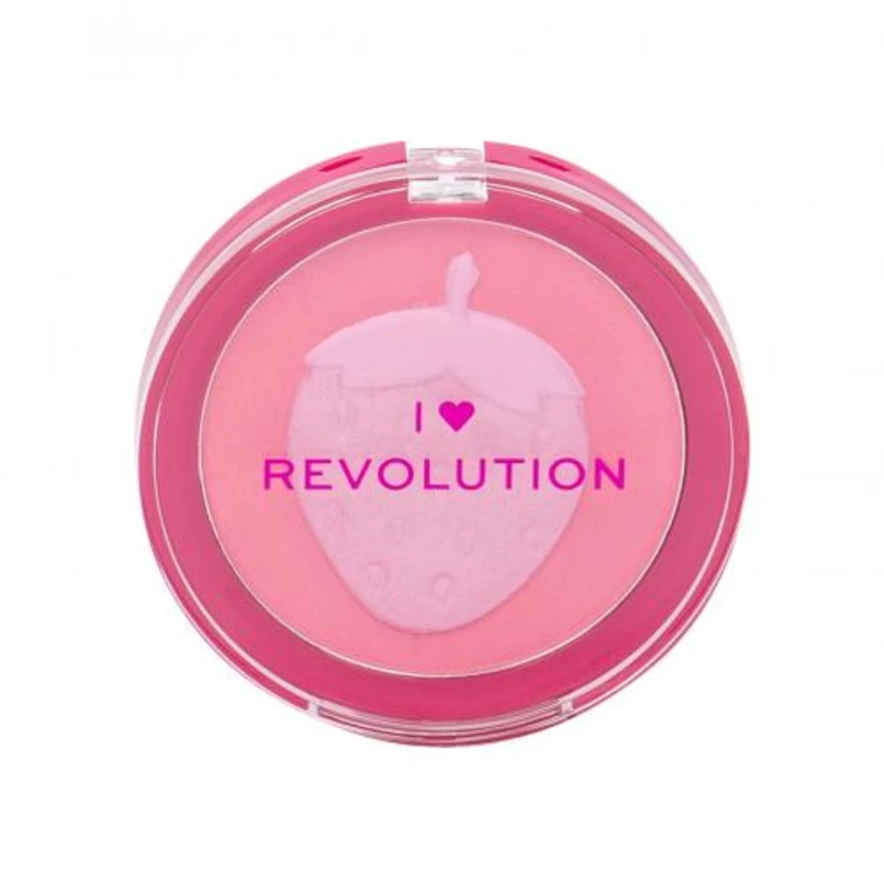 I Heart Revolution Fruity Blusher Strawberry pudrová tvářenka 9,5 g