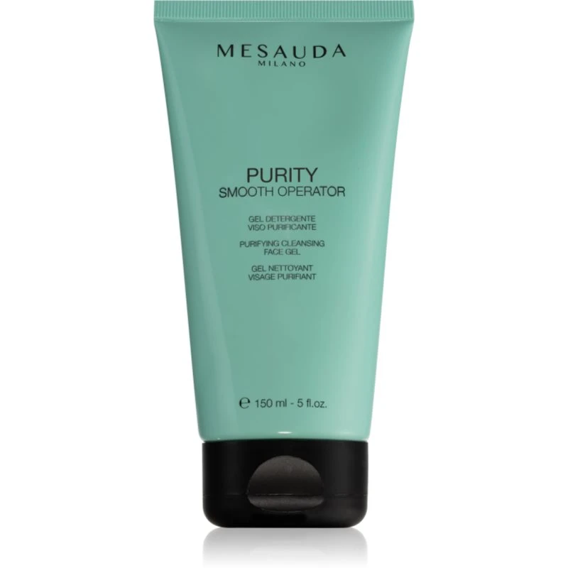 Mesauda Milano Purity Smooth Operator zjemňující čisticí gel pro mastnou a smíšenou pleť 150 ml