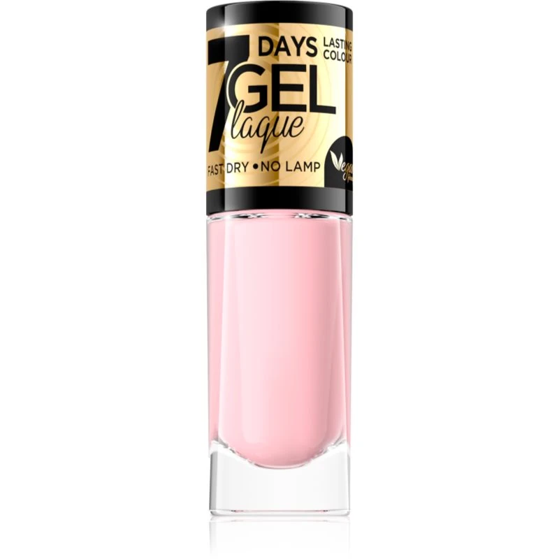 Eveline Cosmetics 7 Days Gel Laque Nail Enamel gelový lak na nehty bez užití UV/LED lampy odstín 38 8 ml