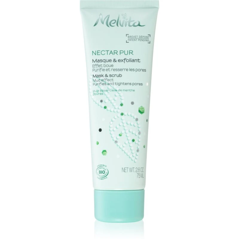 Melvita Nectar Pur čisticí maska a peeling 75 ml