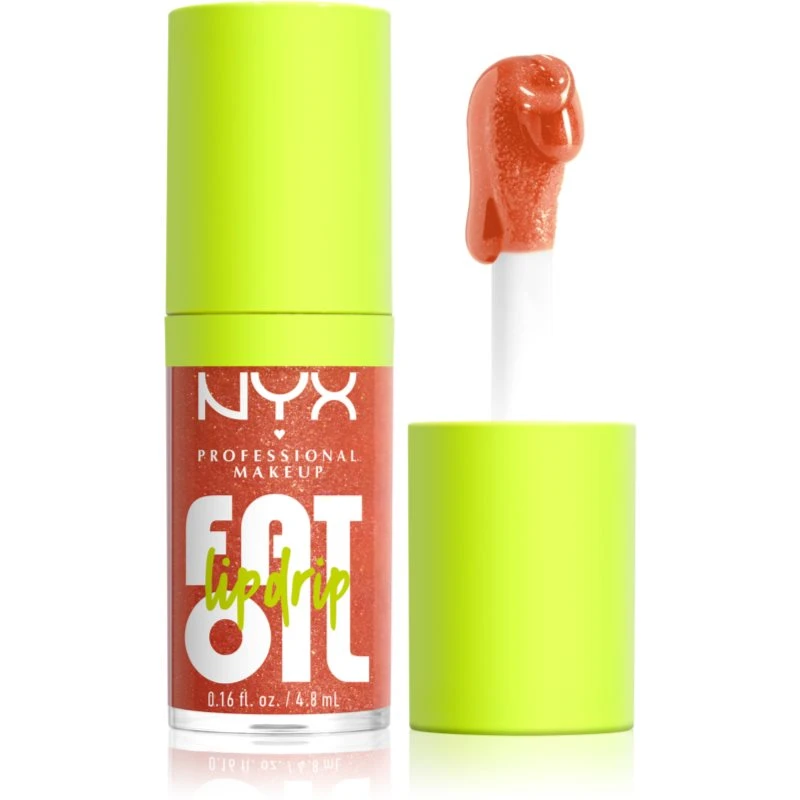 NYX Professional Makeup Fat Oil Lip Drip olej na rty odstín 06 Follow Back 4,8 ml