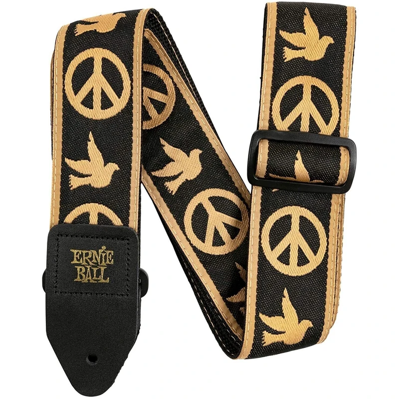 Ernie Ball Peace Love Dove Jacquard Strap