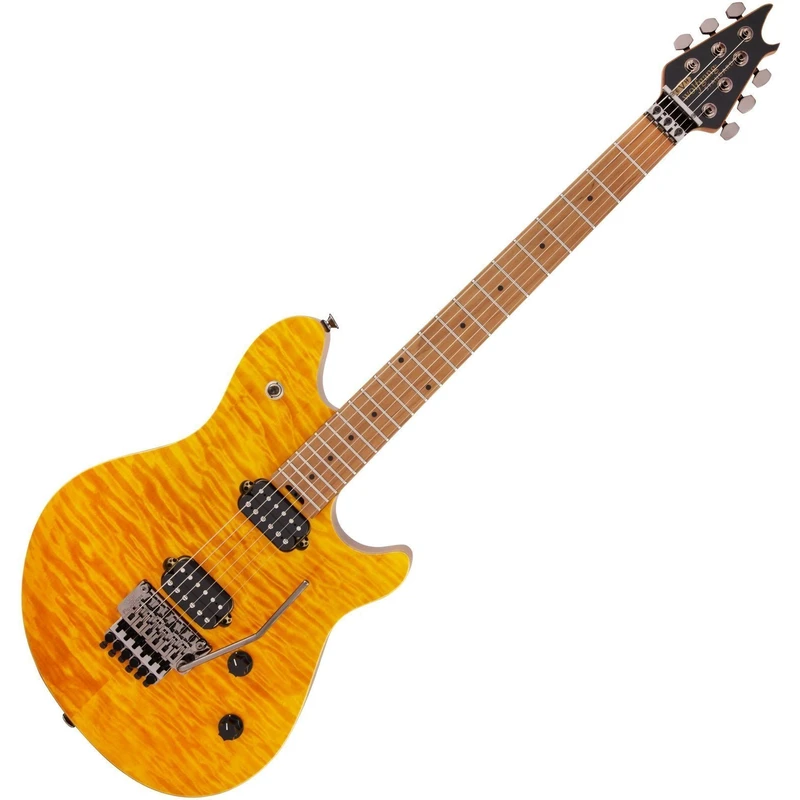 EVH Wolfgang WG Standard QM Transparent Amber