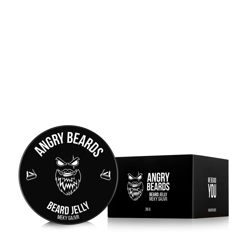 Angry Beards Oleogel na vousy Meky Gajvr (Beard Jelly) 26 g