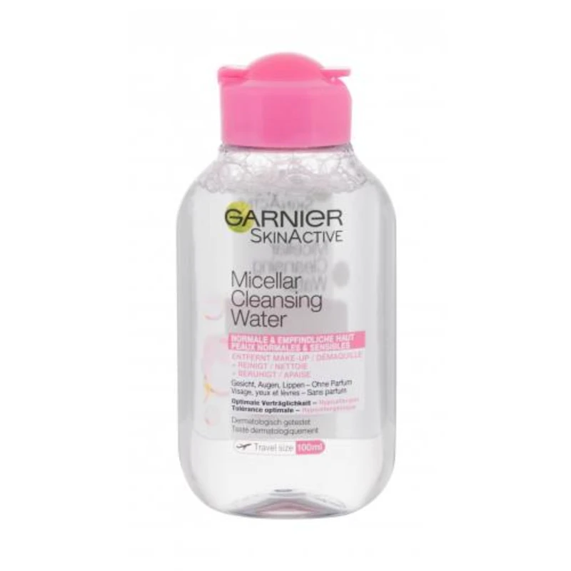 Garnier SkinActive Micellar Sensitive Skin 100 ml micelární voda pro ženy na všechny typy pleti; na citlivou a podrážděnou pleť