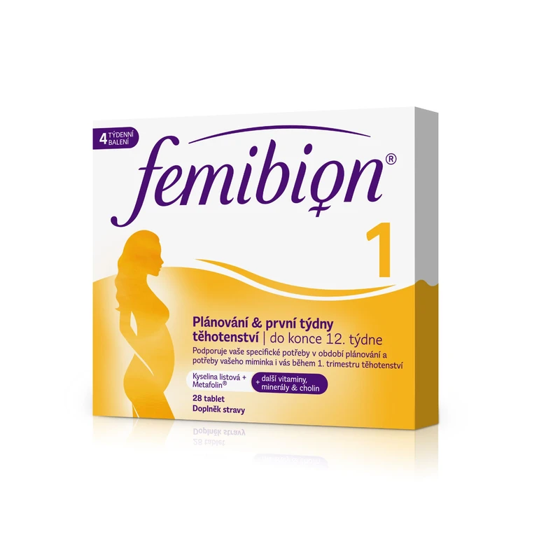 FEMIBION Femibion 1 Plánování a 1.trimestr 28 tablet