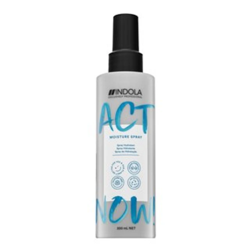 Indola Act Now! Moisture Spray stylingový sprej pro hydrataci vlasů 200 ml