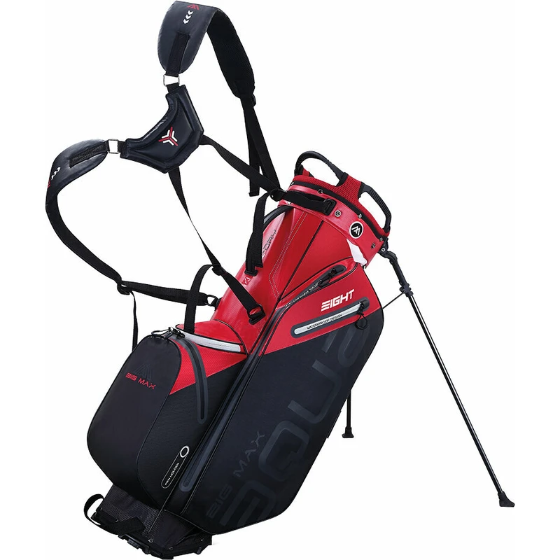 Big Max Aqua Eight G Red/Black Stand Bag