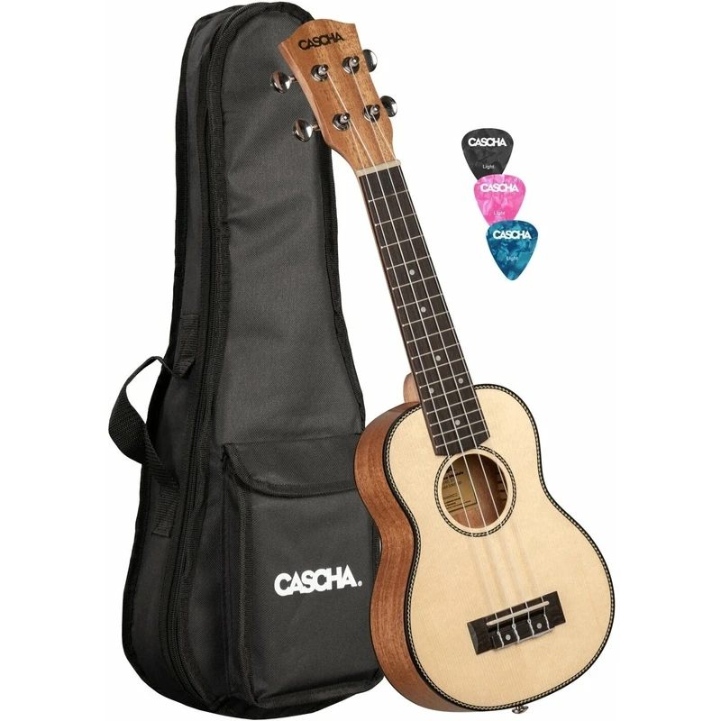 Cascha HH 2148L Sopránové ukulele Natural