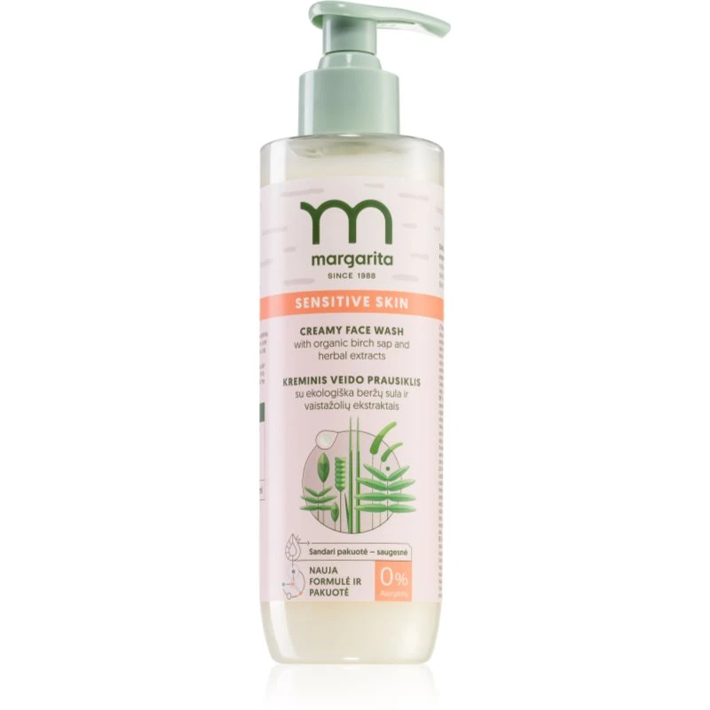 Margarita Sensitive Skin čisticí krém na obličej 250 ml