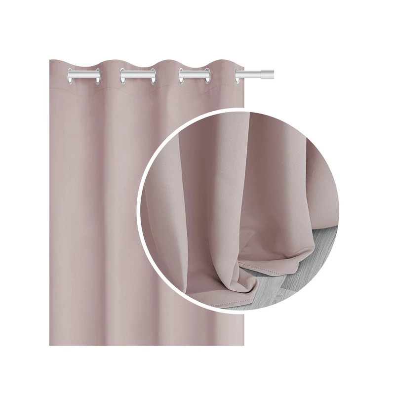 Edoti Blackout Hold curtain 140x250 A489