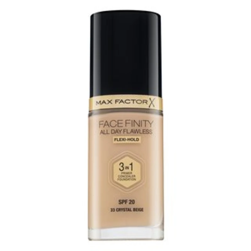 Max Factor Facefinity All Day Flawless dlouhotrvající make-up SPF 20 odstín 33 Crystal Beige 30 ml