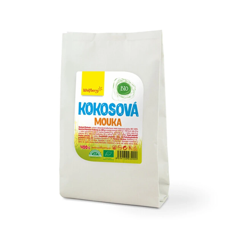 Wolfberry Kokosová mouka BIO 400 g