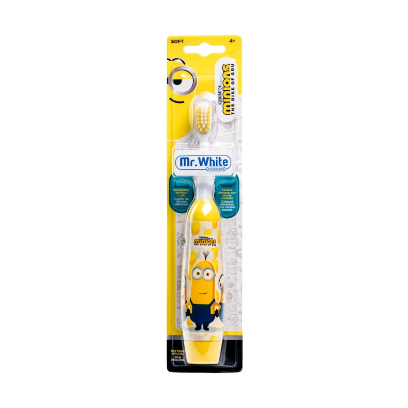 Minions Battery Toothbrush bateriový dětský zubní kartáček 4y+ 1 ks