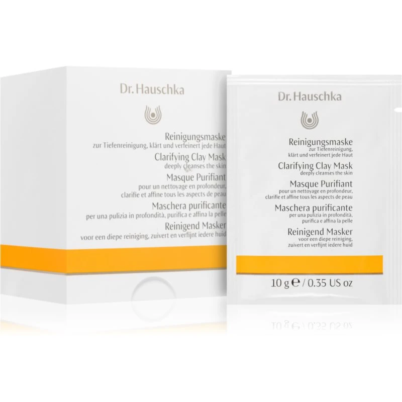 Dr. Hauschka Facial Care čisticí a rozjasňující pleťová maska z jílu 10x10 g