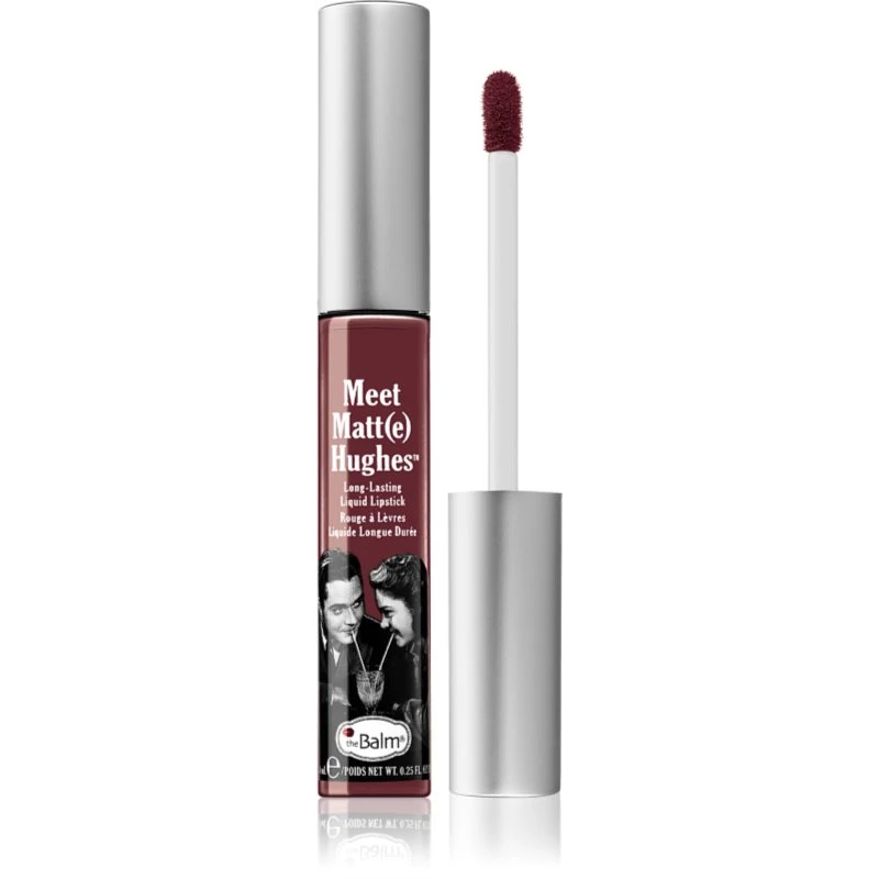 theBalm Meet Matt(e) Hughes Long Lasting Liquid Lipstick dlouhotrvající tekutá rtěnka odstín Fierce 7.4 ml