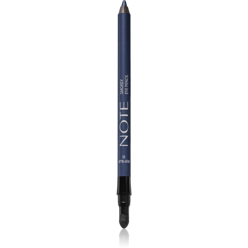 Note Cosmetique Smokey Eye Pencil voděodolná tužka na oči 02 Deep Blue 1,2 g