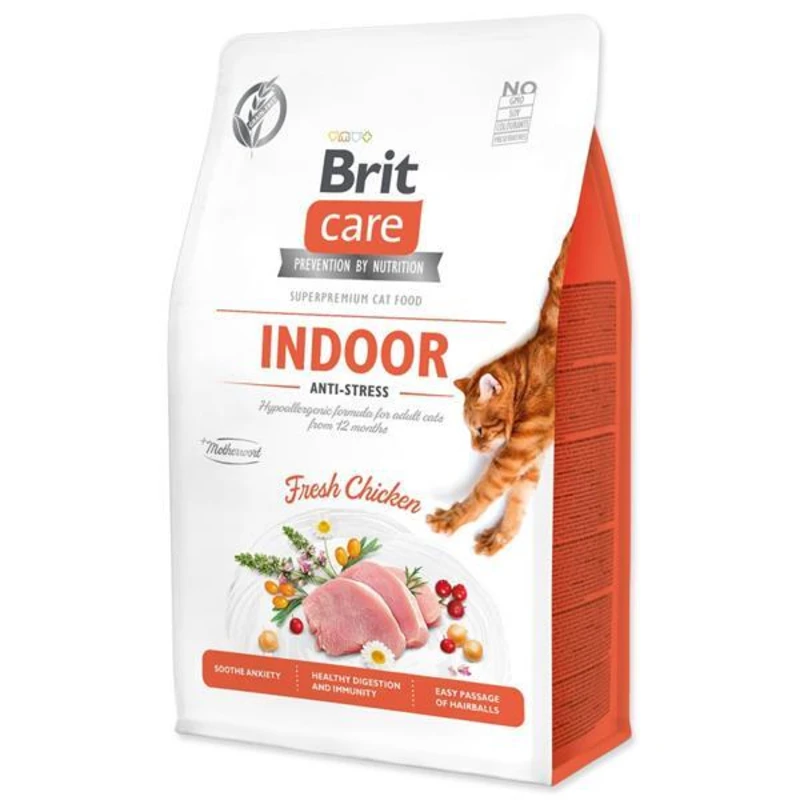 Brit Care Cat Grain-Free Indoor Anti-stress 0,4kg