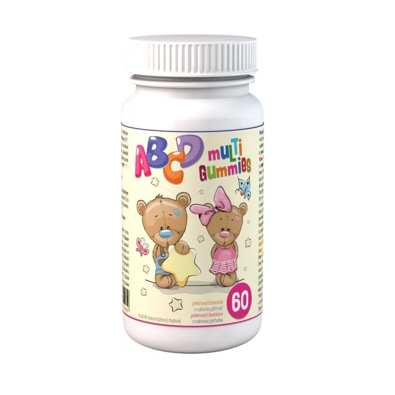 Clinical ABCD Multi Gummies 60 pektinových bonbónů + D3 Gummies 60 pektinových bonbónů