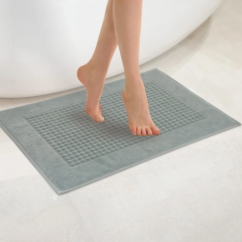 Zwoltex Unisex's Velour Bath Mat Paulo