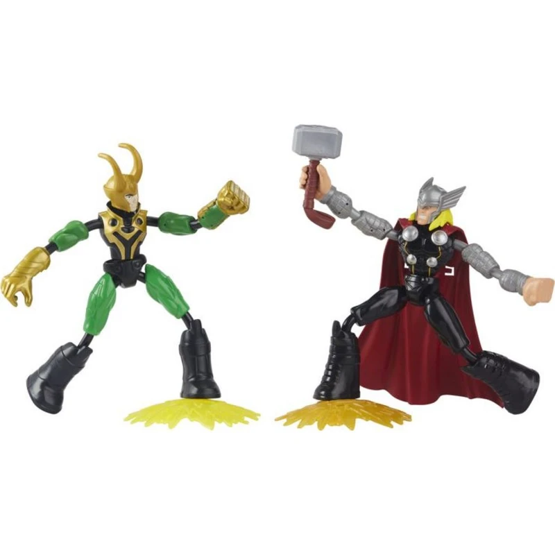 Avengers Bend and Flex Thor vs Loki