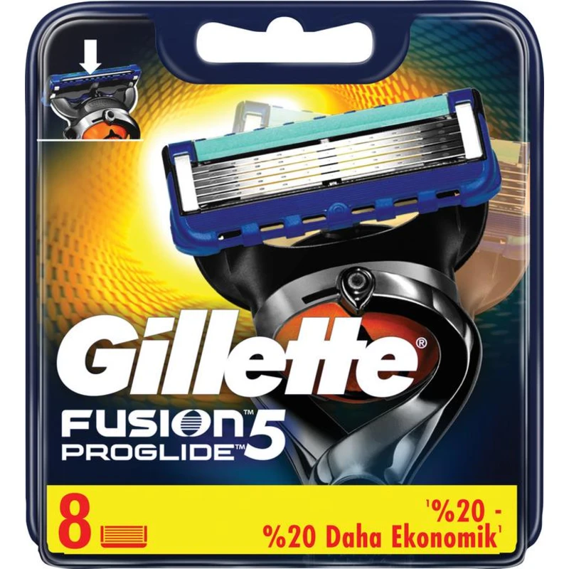 Gillette Fusion5 Proglide náhradní břity 8 ks