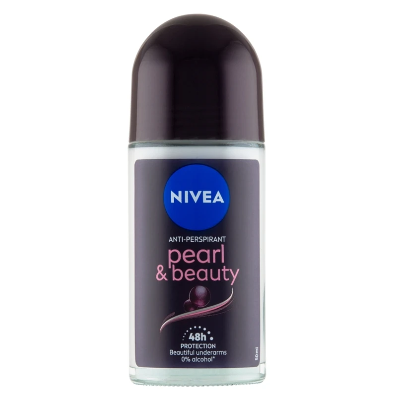 Nivea Kuličkový antiperspirant Pearl & Beauty Black (Anti-Perspirant) 50 ml