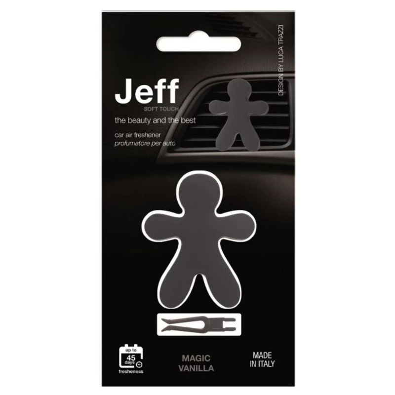 Mr&Mrs Fragrance Jeff Soft Touch Magic Vanilla - vůně do auta