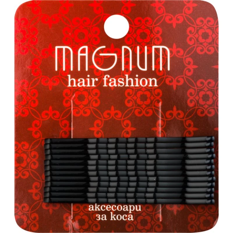 Magnum Hair Fashion pinetky do vlasů černá 12 ks