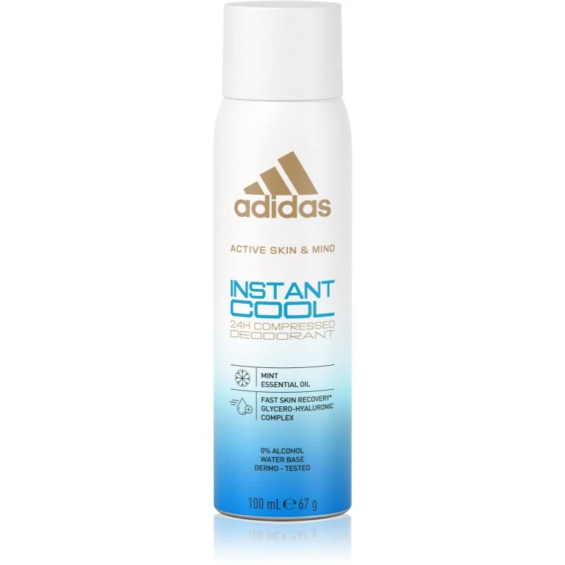 Adidas Instant Cool deodorant ve spreji 24h 100 ml