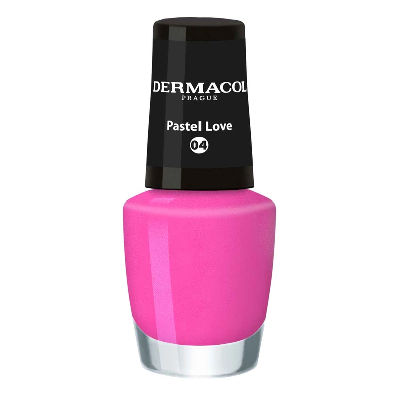 Dermacol Mini lak na nehty odstín 04 Pastel Love 5 ml