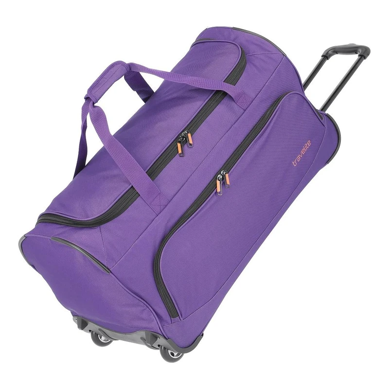 Travelite Basics Fresh Wheeled Duffle Purple