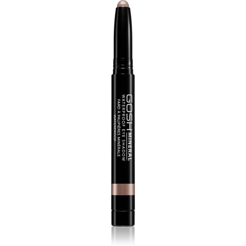 Gosh Mineral Waterproof dlouhotrvající oční stíny v tužce voděodolné odstín 003 Brown 2,5 g