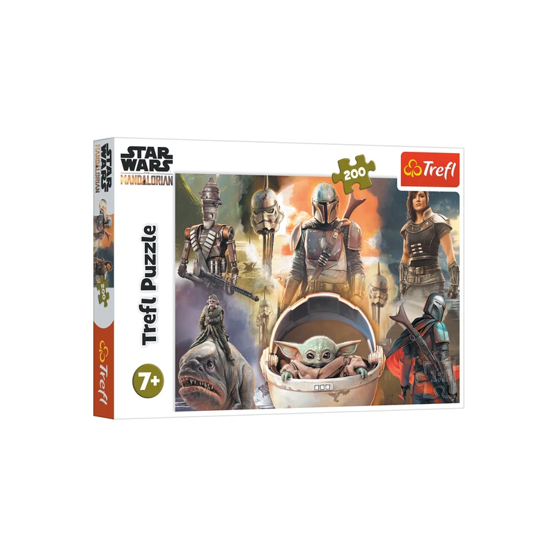 Puzzle The Mandalorian Připraveni k boji -- 200 dílků [Puzzle]