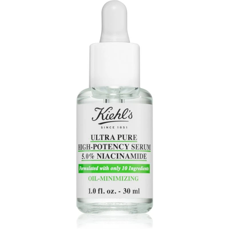 Kiehl's Ultra Pure High-Potency Serum 5.0% Niacinamide koncentrované pleťové sérum 30 ml