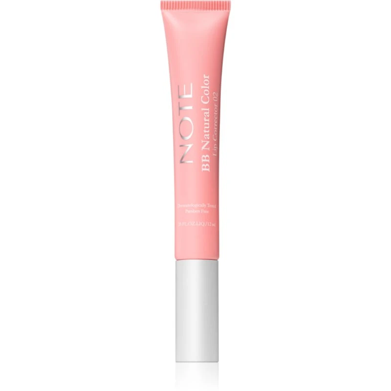 Note Cosmetique BB Lip Corrector pečující lesk na rty 02 12 ml