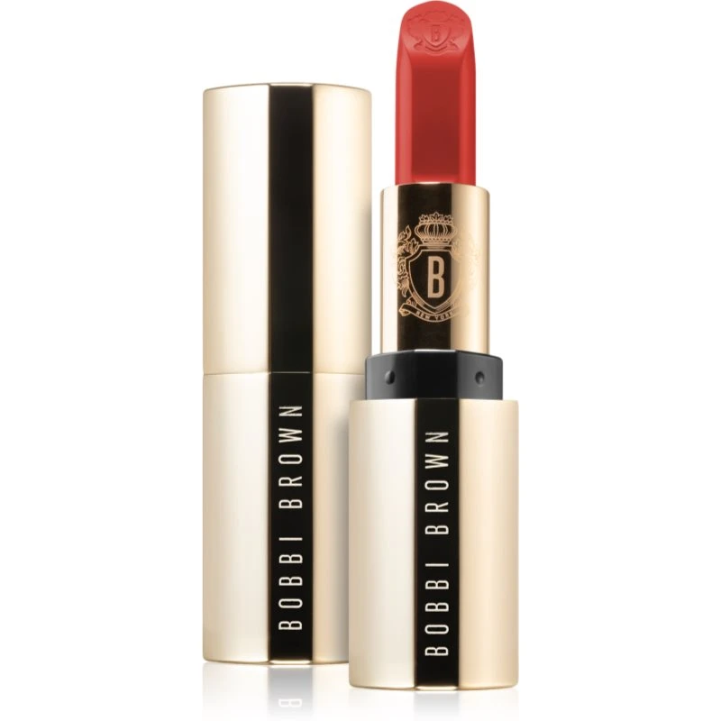 Bobbi Brown Luxe Lipstick luxusní rtěnka s hydratačním účinkem odstín Metro Red 3,8 g