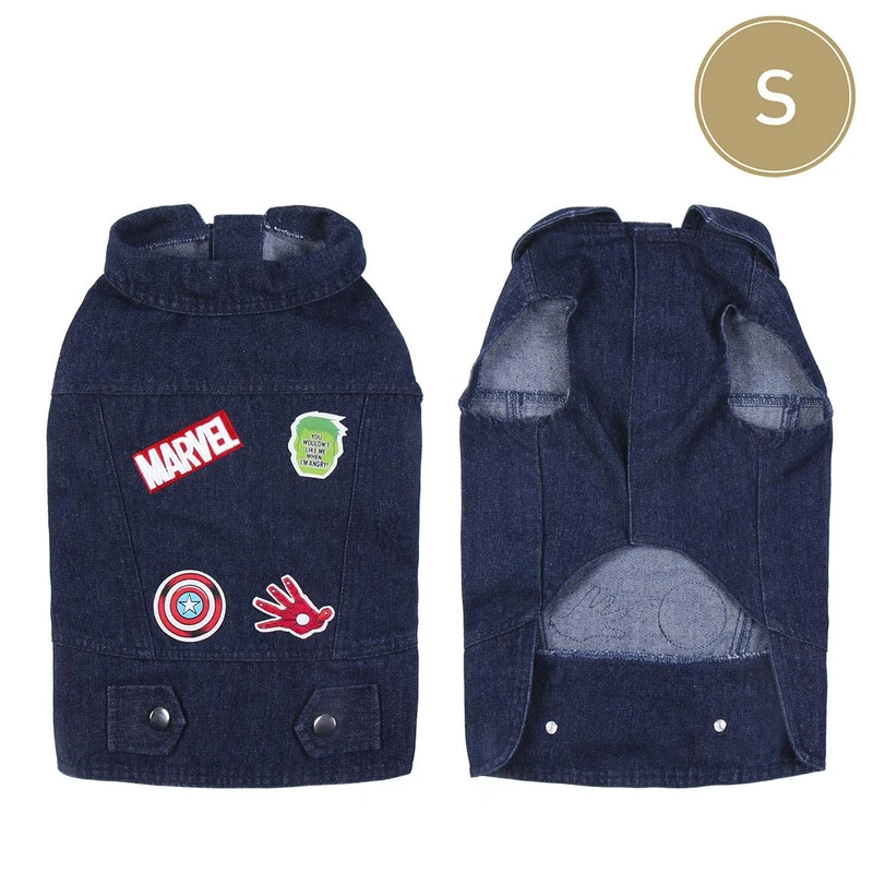 DENIM JACKET FOR DOGS S MARVEL