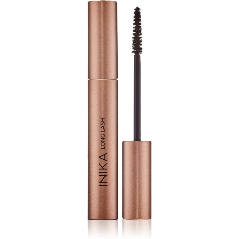 INIKA Organic Long Lash Mascara prodlužující řasenka odstín Brown 8 ml