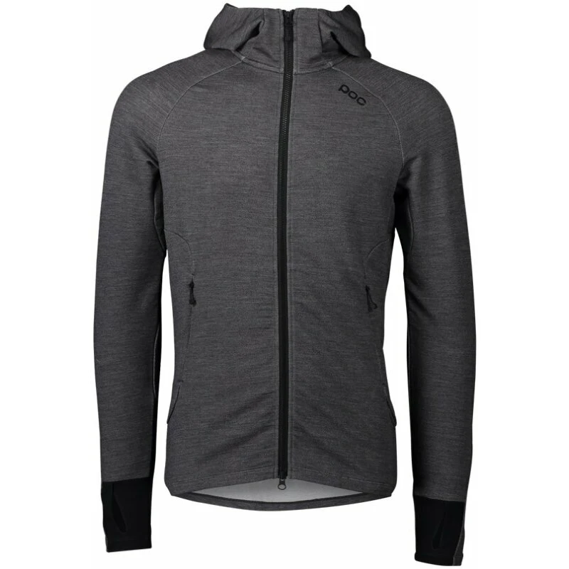 POC Merino Zip Hood Sylvanite Grey Melange L