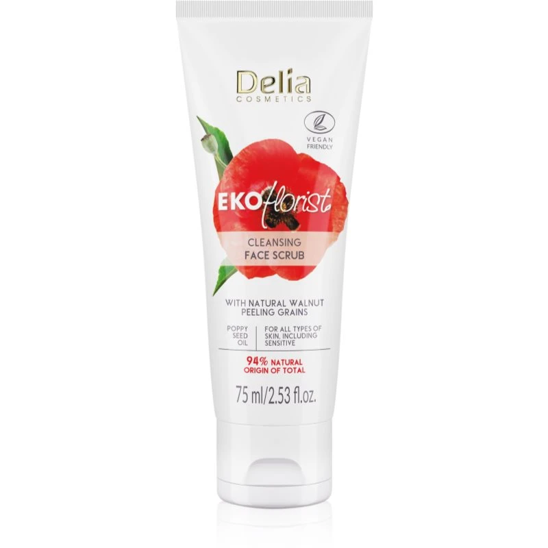 Delia Cosmetics Ekoflorist čisticí pleťový peeling 75 ml