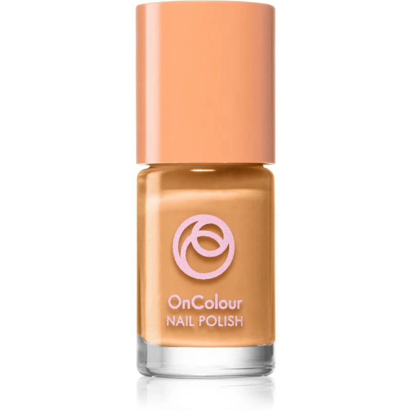 Oriflame OnColour lak na nehty odstín Ginger Caramel 5 ml